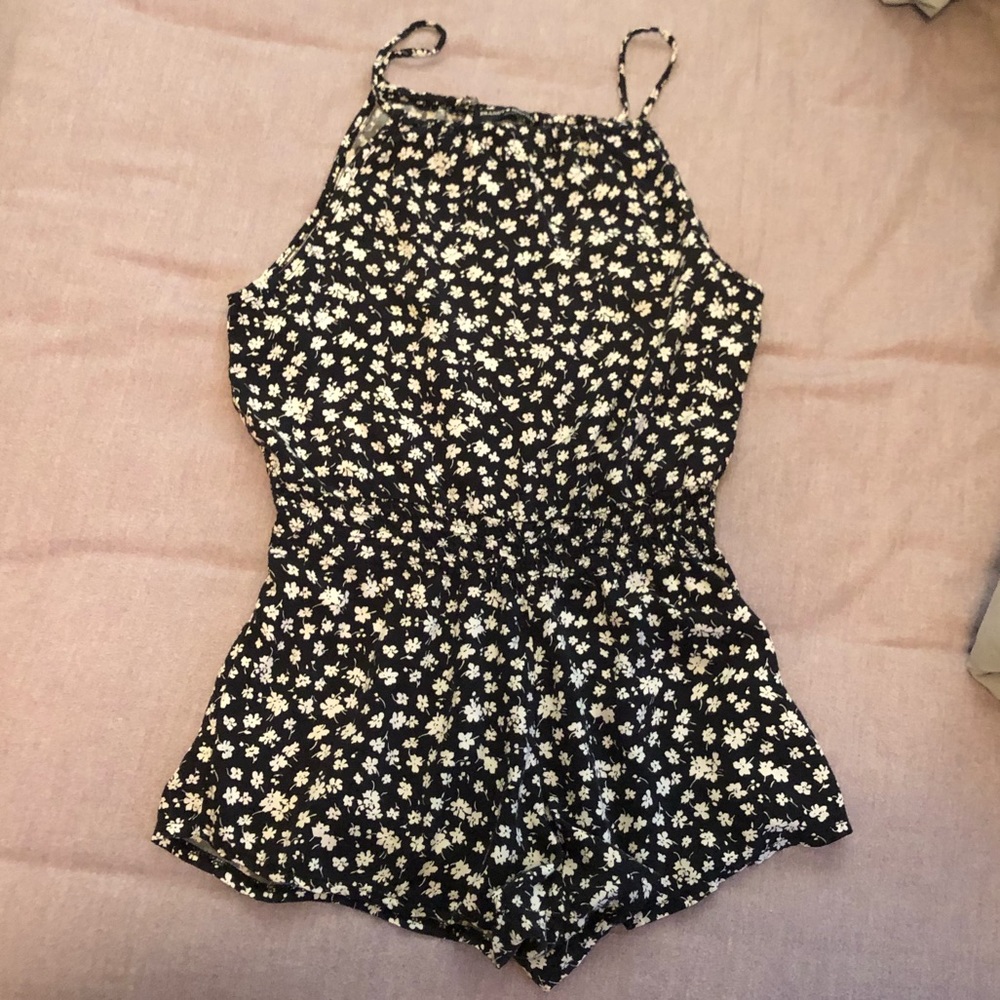 Brandy Melville floral romper